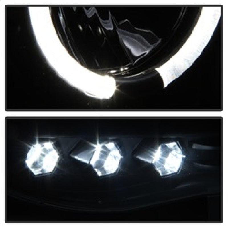 Spyder Dodge Ram 1500 02-05/Ram 2500 03-05 Projector Headlights LED Halo LED Blk PRO-YD-DR02-HL-BK 5009975 5009975 Photo - Unmounted