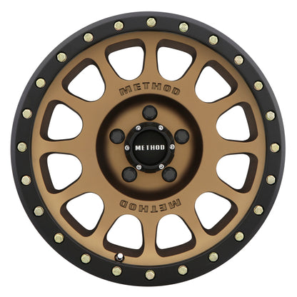 Method Race Wheels MR305 NV Wheel Method Bronze / Black Street Loc 17x8.5 0 5x150 MR30578558900 Photo - Close Up