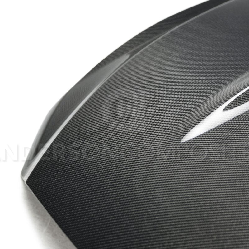 Anderson Composites 15-17 Ford Mustang Double Sided Type-GT5 Carbon Fiber Hood AC-HD15FDMU-GT5-DS AC-HD15FDMU-GT5-DS User 4