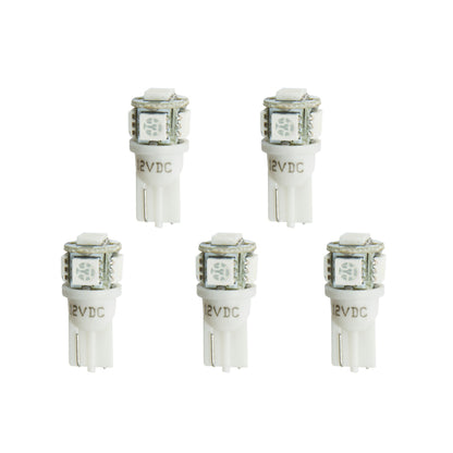 Autometer Led Bulb, Replacement, T3 Wedge, White, 5 Pack 3288-K Photo - Primary