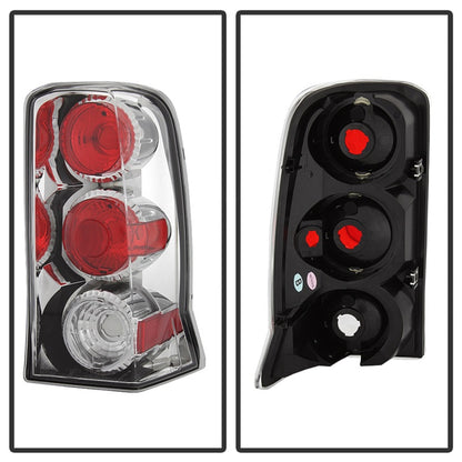 Spyder Cadillac Escalade SUV (Not EXT)02-06 Euro Style Tail Lights Chrome ALT-YD-CE02-C 5001603 5001603 Photo - Unmounted