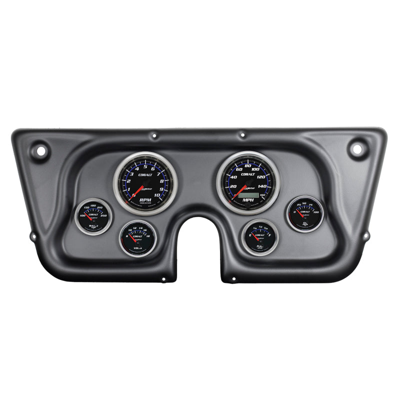 Autometer Cobalt 67-72 Chevy Truck C/K/K5/Suburban Dash Kit 6pc Tach/MPH/Fuel/Oil/WTMP/Volt 7032-CB 7032-CB Photo - Primary