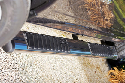 Dee Zee Deezee 99-23 Chevrolet/GMC/Dodge/Ford Full Size Truck Tubes - 6In Oval - Stainless Steel (CrewCab) DZ16123 DZ16123 Photo - Mounted