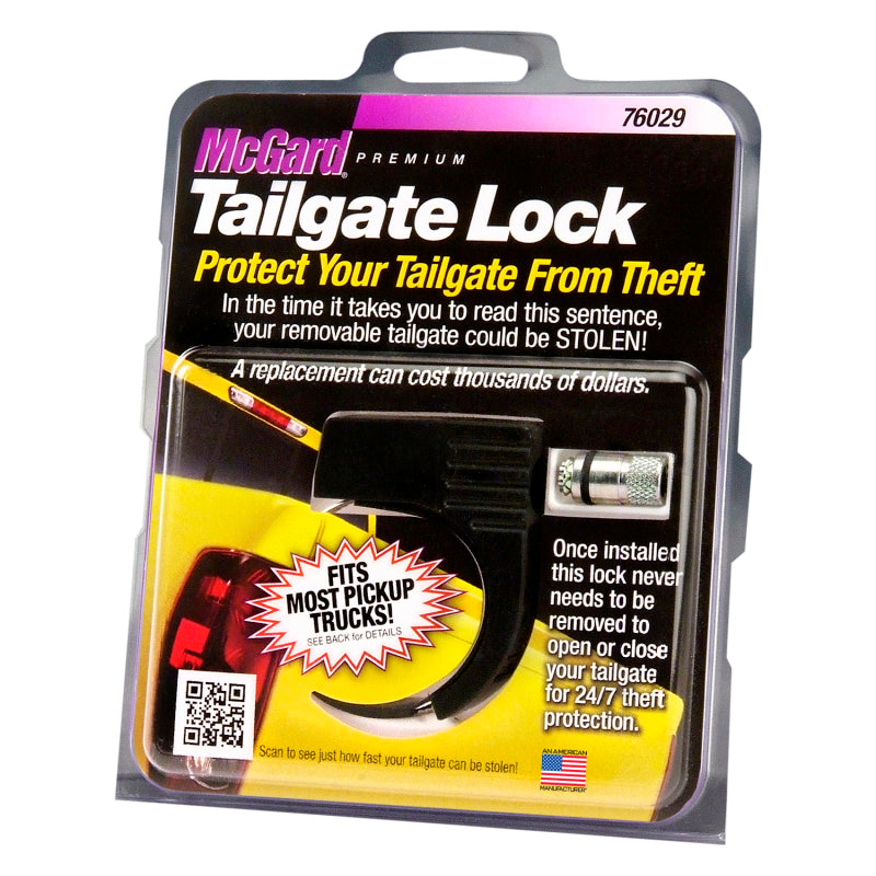 McGard Tailgate Lock - Universal Fit (Includes 1 Lock / 1 Key) 76029 76029 Photo - in package