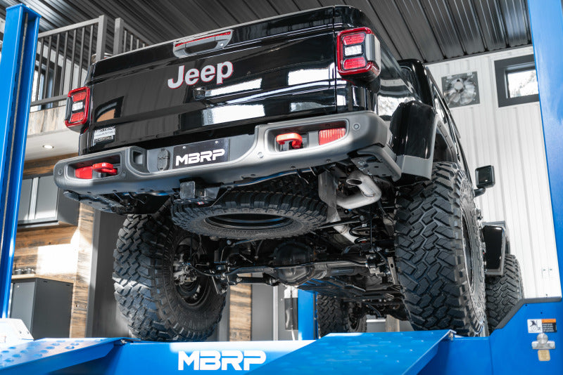 MBRP 21-   Jeep Gladiator 3.0L Filter Back Exhaust MBRS6502409 S6502409 Photo - Close Up