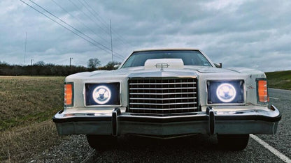 ORACLE Lighting Oracle 7in High Powered LED Headlights - Black Bezel - White 5769-001 5769-001 Photo - lifestyle view