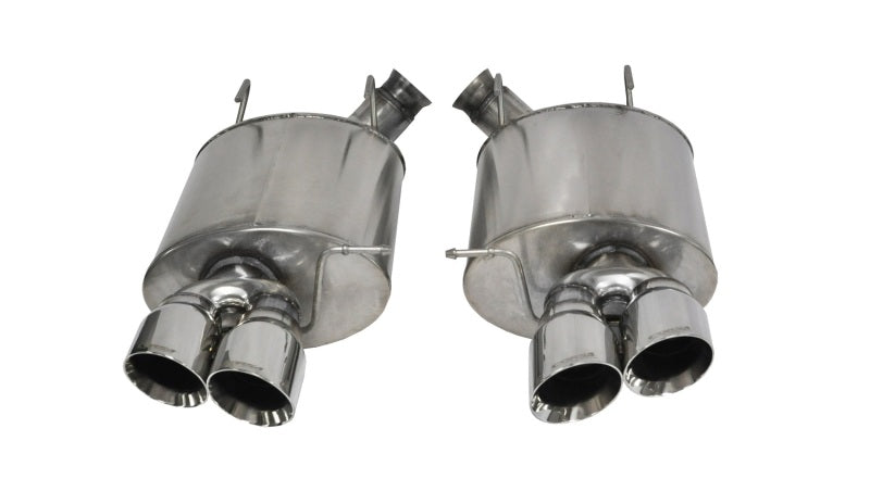 Corsa Performance 13-13 Ford Mustang Shelby GT500 5.8L V8 Polished Sport Axle-Back 14321 Photo - Primary