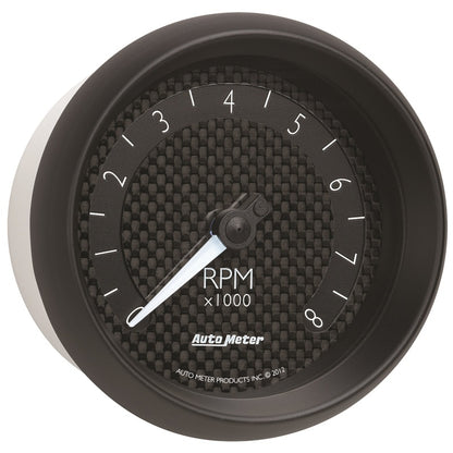 Autometer Gauge, Tachometer, 3 3/8", 8k Rpm, In-Dash, Gt 8097 User 5