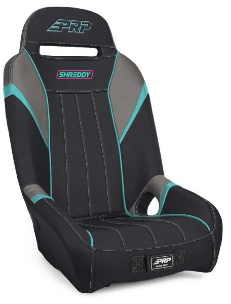 PRP Seats PRP Shreddy GT/S.E. Suspension Seat - Grey/Teal SHRDYA5701-04