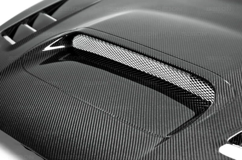 Seibon Carbon Fiber Hood For 2015-2021 Subaru WRX/STi HD15SBIMP-CW Photo - Primary