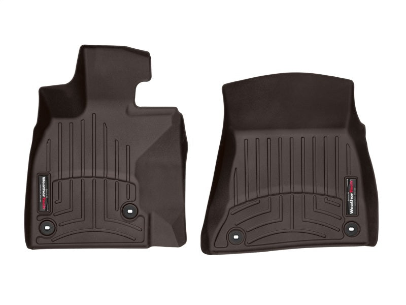 WeatherTech 2018+ Lexus LS (AWD Only) Front FloorLiner - Cocoa 4713951 4713951 Photo - Primary