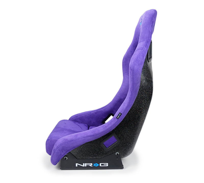 NRG FRP Bucket Seat PRISMA Edition w/ Pearlized Back Purple Alcantara - Medium FRP-303PP-PRISMA FRP-303PP-PRISMA Photo - Primary