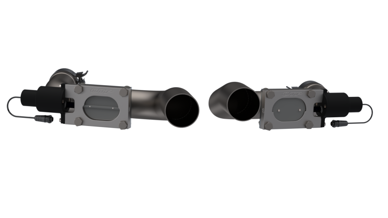 QTP 11-18 Dodge Challenger/Charger 5.7L 2.5in 304SS Aggressor Cutout Dual Mid Pipes 530011 530011 Photo - Primary