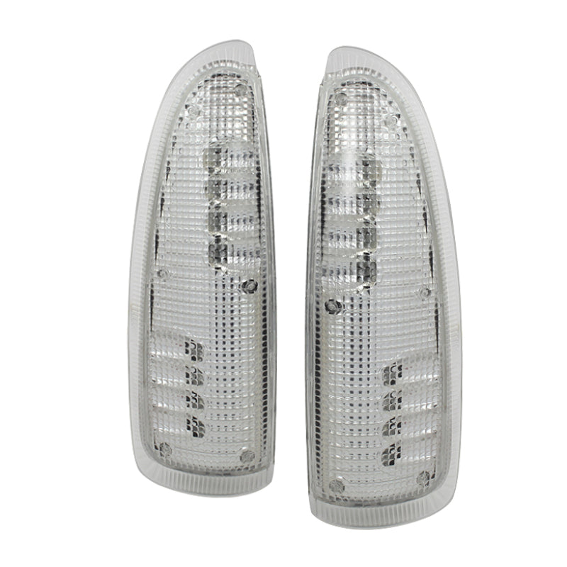 SPYDER xTune Ford Superduty F250-F650 03-07 Amber LED Mirror Signal Lens - Clear ACC-LED-FDSD99-MR-C 9924712 9924712 Photo - Primary