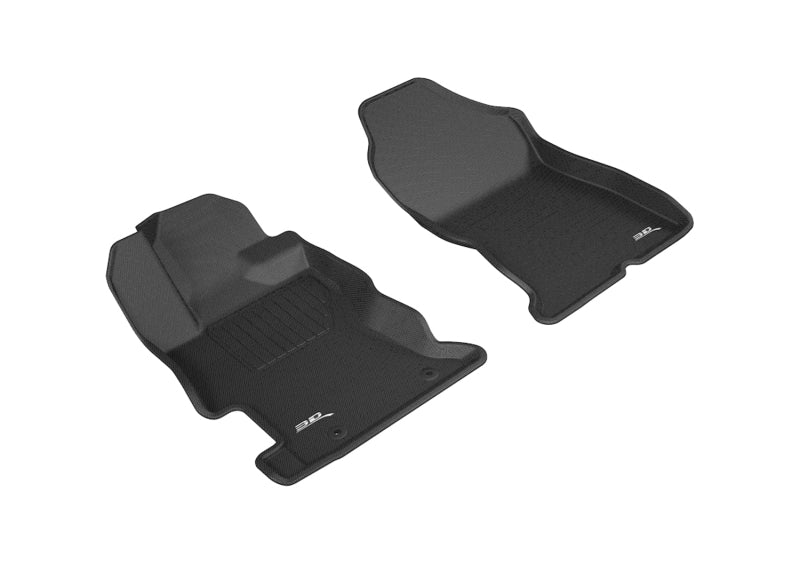 3D MAXpider 2017-2019 Subaru Impreza/Crosstrek Kagu 1st Row Floormat - Black L1SB02211509 L1SB02211509 Photo - Primary