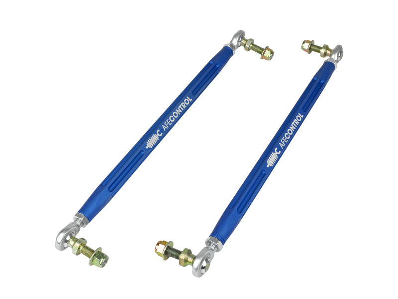aFe Control 20-21 Toyota Supra 3.0L Front Adjustable End Links 442-721001FL 442-721001FL Photo - Primary