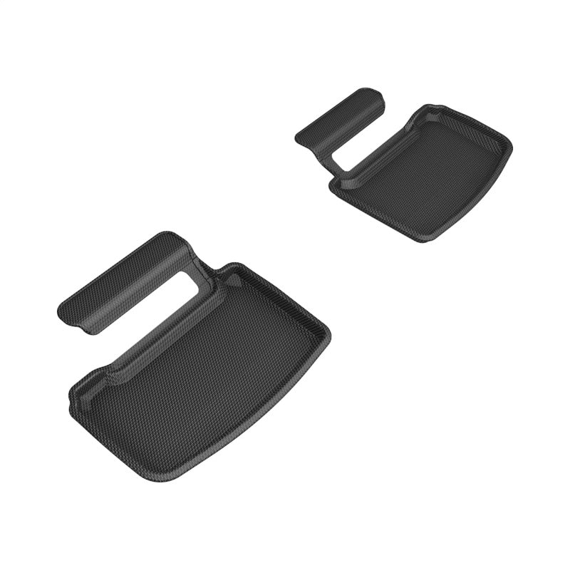 3D MAXpider 20-23 Porsche Taycan (9J1) Kagu Rear Floor Mat - Black L1PO02721509 L1PO02721509 Photo - Primary