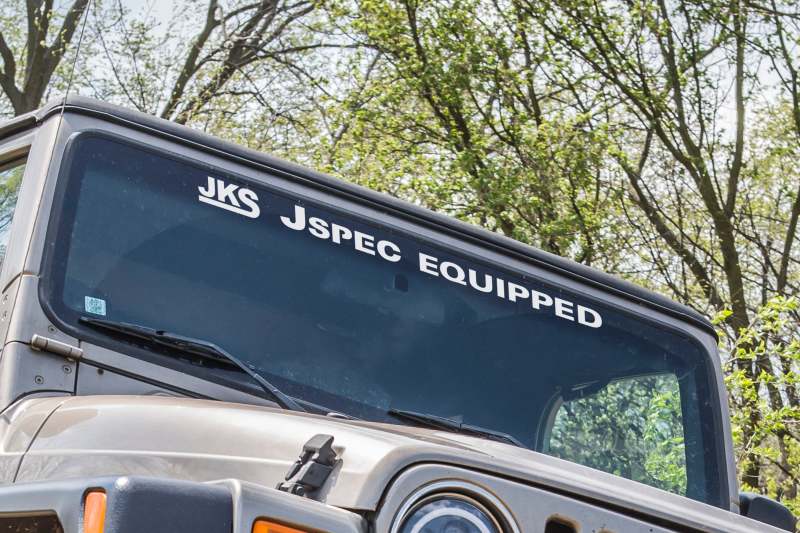 JKS Manufacturing JSPEC Equipped Decal JKS11527 JKS11527 Photo - Primary