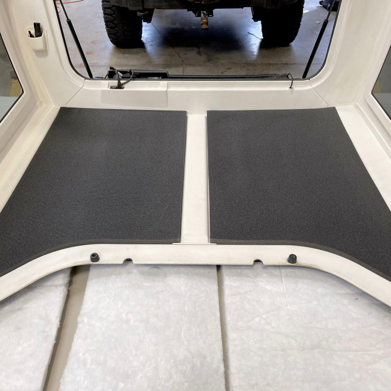DEI 11-18 Jeep Wrangler JK 2-Door Boom Mat Headliner - 4 Piece - Black 50138 50138 Photo - lifestyle view