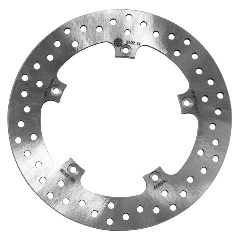 Brembo OE 07-08 Peugeot Geo RS 125cc 226x4.5mm Brake Disc - Rear Fixed 68B40751 68B40751 User 1