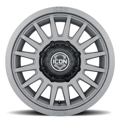 ICON Recon SLX 18x9 8x180 BP 12mm Offset 5.5in BS 124.2mm Hub Bore Charcoal Wheel 3618908955CH 3618908955CH Photo - Unmounted