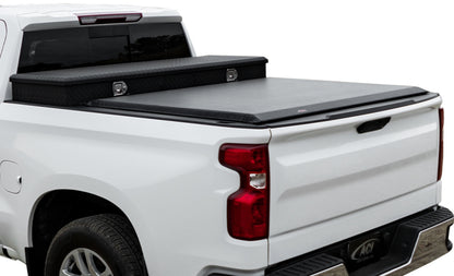 Access Toolbox 07-19 Tundra 5ft 6in Bed (w/ Deck Rail) Roll-Up Cover 65239 65239 Photo - Primary