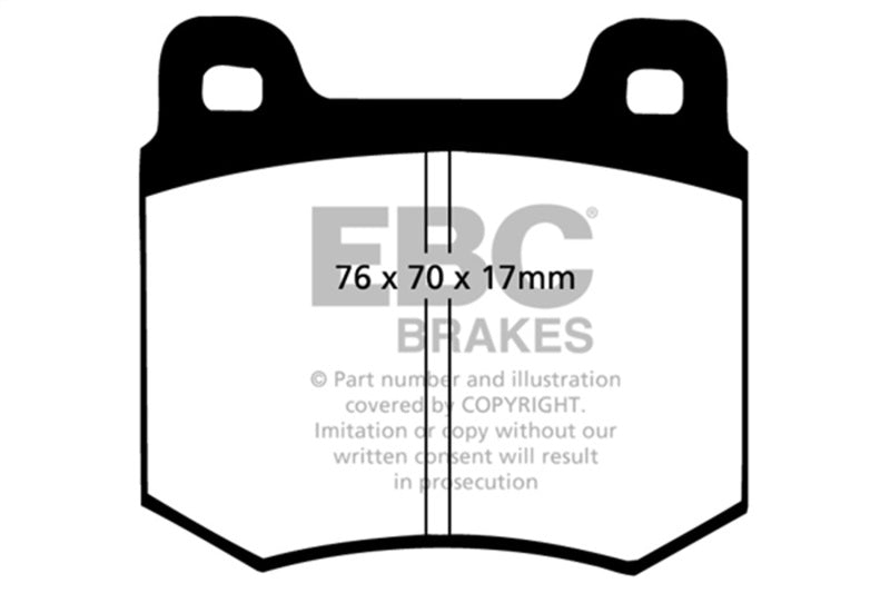 EBC 2019+ Ram Trucks 1500 (DT) Ultimax Front Brake Pads UD2179 UD2179 Photo - Primary