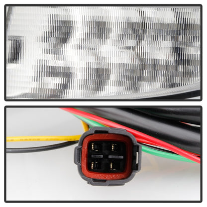 Spyder 08-14 Subara Impreza WRX Hatchback LED Tail Lights Seq Signal Black ALT-YD-SI085D-SEQ-BK 5086730 5086730 Photo - Unmounted