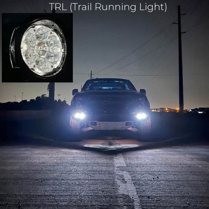 ARB NACHO Quatro Combo 4in. Offroad LED Light - Pair PM411 PM411 Photo - Mounted