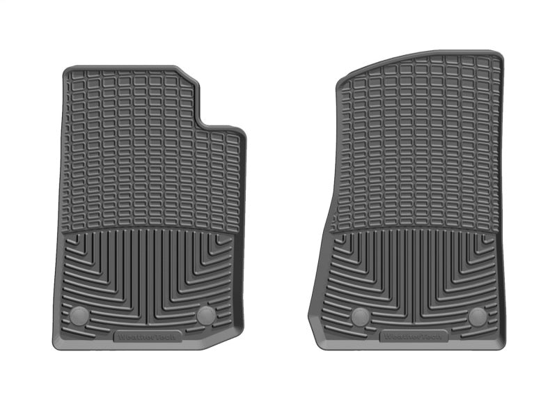 WeatherTech 2020+ Jeep Gladiator Front Rubber Mats - Black W475 W475 Photo - Primary