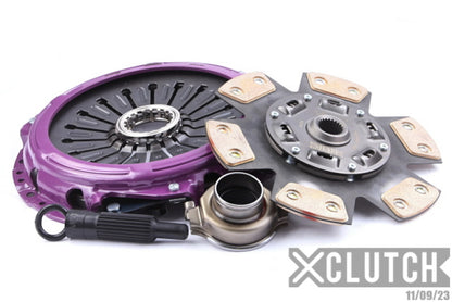 XCLUTCH 01-02 Mitsubishi Lancer EVO VII 2.0L Stage 2R Extra HD Sprung Ceramic Clutch Kit XKMI24010-1R XKMI24010-1R Photo - Primary