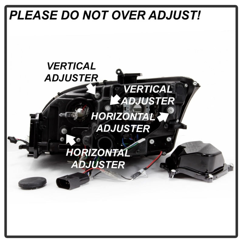 Spyder 08-15 Audi TT HID Xenon Projector Headlights w/Seq Turn Signal - Blk (PRO-YD-ATT08-HID-BK) 5085542 5085542 Photo - Unmounted