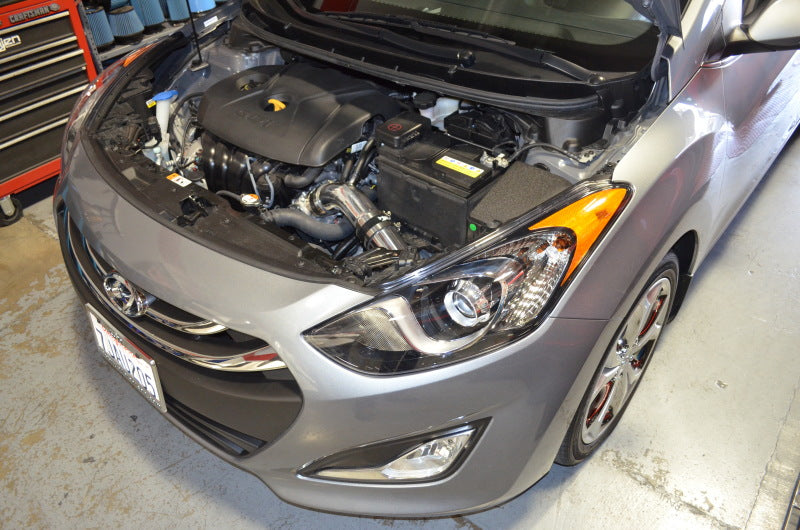 Injen Black Cold Air Intake 2014 Hyundai Elantra 2.0L 4 Cyl W/MR Technology SP1361BLK Photo - Mounted