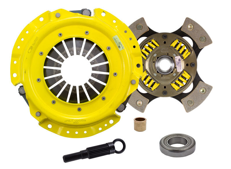 ACT 4-Puck Sprung HD Clutch Kit 89-90 KA24E 95-98 KA24DE NX1-HDG4 Photo - Primary