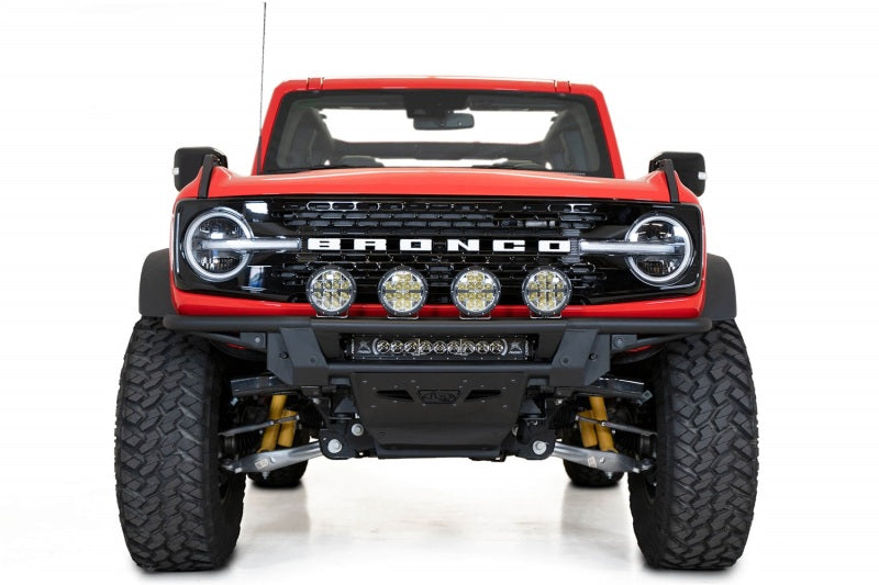 Addictive Desert Designs 21-22 Ford Bronco Pro Bolt-On Front Bumper F238100010103 F238100010103 Photo - Mounted