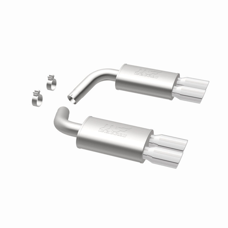 MagnaFlow Chevrolet Corvette Street Series Axle-Back Performance Exhaust System 15623 360 Degree Image Set