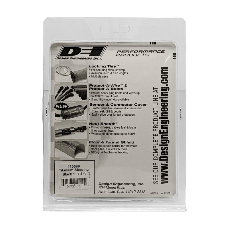 DEI Protect-A-Sleeve 1in I.D. x 36in - Black Titanium 10589 10589 Photo - Unmounted