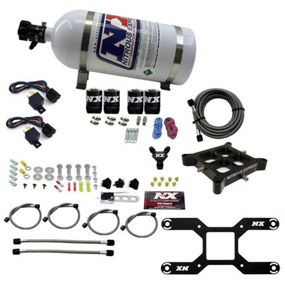 Nitrous Express 4150 Dual Stage Billet Crossbar (50-300 & 100-500H 66042-10 Photo - Primary