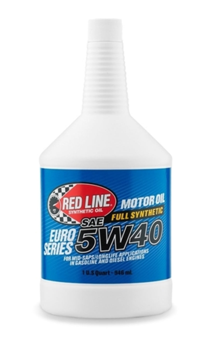 Red Line Euro-Series 5W40 Motor Oil - Quart 12404