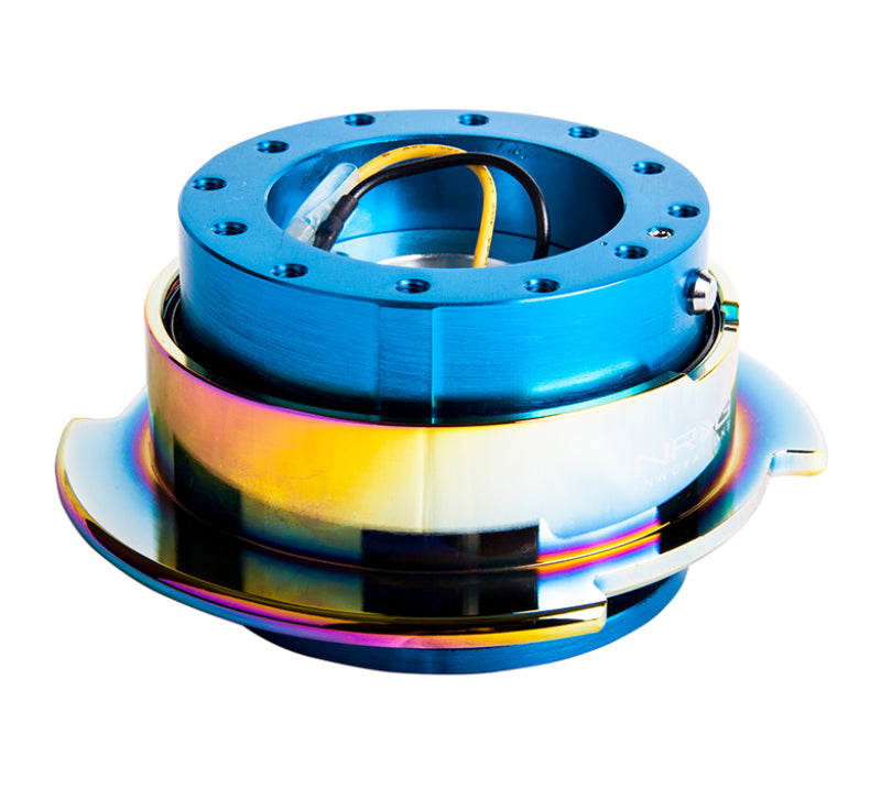NRG Quick Release Gen 2.5 - New Blue Body / Neochrome Ring SRK-250NB/MC SRK-250NB/MC Photo - Primary
