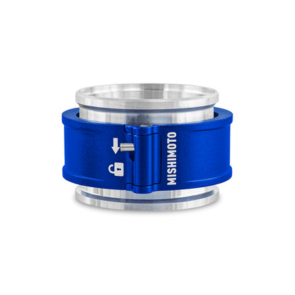 Mishimoto 2.5in Quick Release Clamp Assembly - Blue MMCLAMP-QD-25BL MMCLAMP-QD-25BL Photo - Primary
