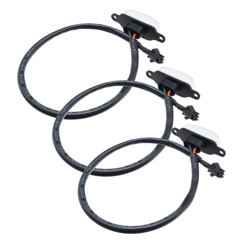 ORACLE Lighting Oracle Universal Pre-Runner Style LED Grill Light Kit (New Style) - Amber w/Clear Lens 5889-005-C 5889-005-C Photo - out of package