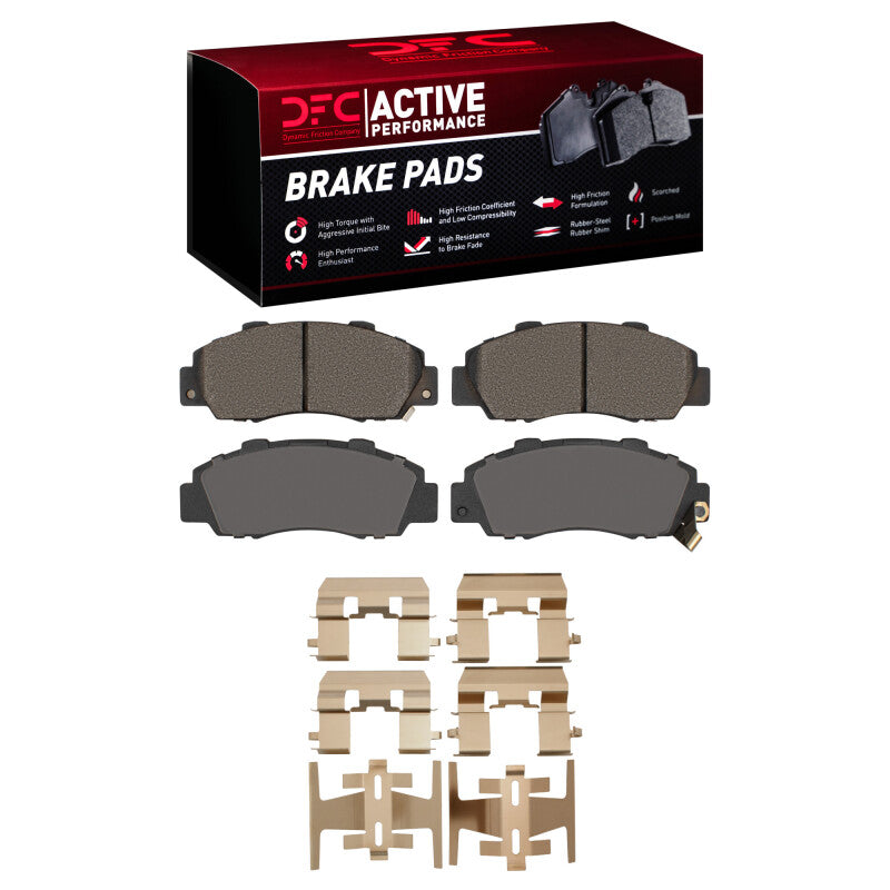 DFC DFC Active Performance Pads Brakes, Rotors & Pads Brake Pads - Performance main image
