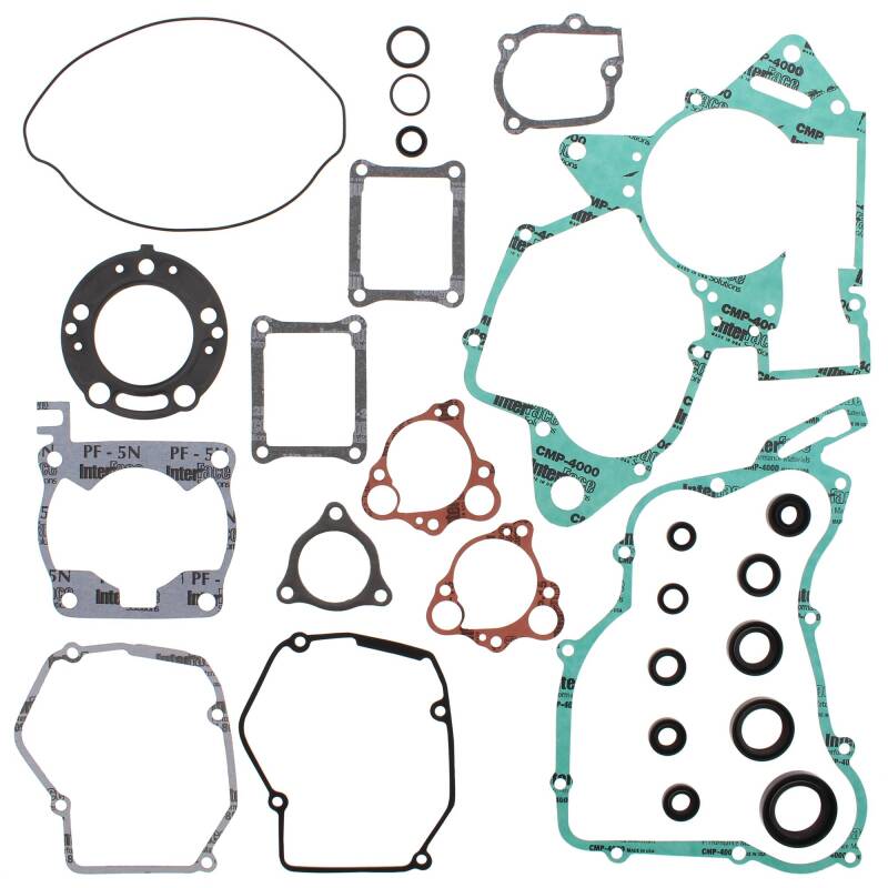Vertex Pistons Vertex Gaskets 01-02 Honda CR125R Complete Gasket Kit w/ Oil Seals 811237 811237 Photo - Primary