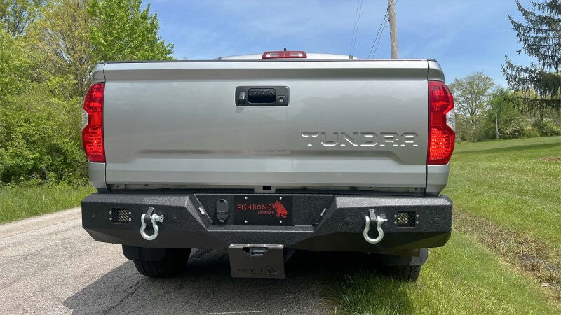 Fishbone Offroad 14-21 Toyota Tundra Rear Bumper - Black Texture FB22391 FB22391 Photo - lifestyle view