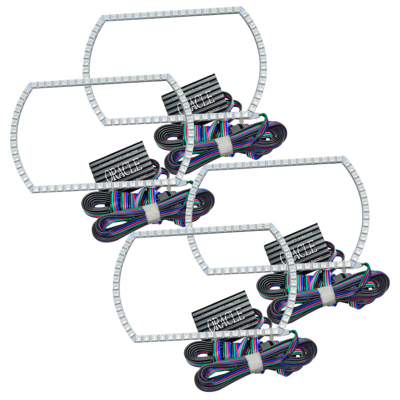 ORACLE Lighting Oracle Chevy Silverado 14-15 Halo Kit Projector Style - ColorSHIFT w/o Controller 2386-334 2386-334 Photo - Primary