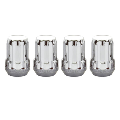 McGard SplineDrive Lug Nut (Cone Seat) M12X1.5 / 1.24in. Length (4-Pack) - Chrome (Req. Tool) 65357 65357 Photo - out of package