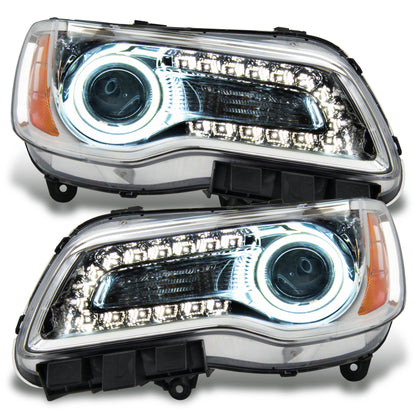 ORACLE Lighting Oracle 11-14 Chrysler 300C SMD HL - Chrome - NON HID - White 7728-001 7728-001 Photo - Primary
