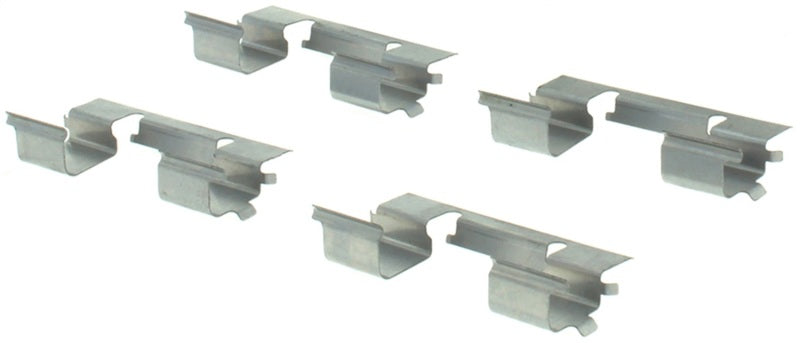 StopTech Street Brake Pads; Rear With Shims And Hardware 308.13370 Photo - Unmounted