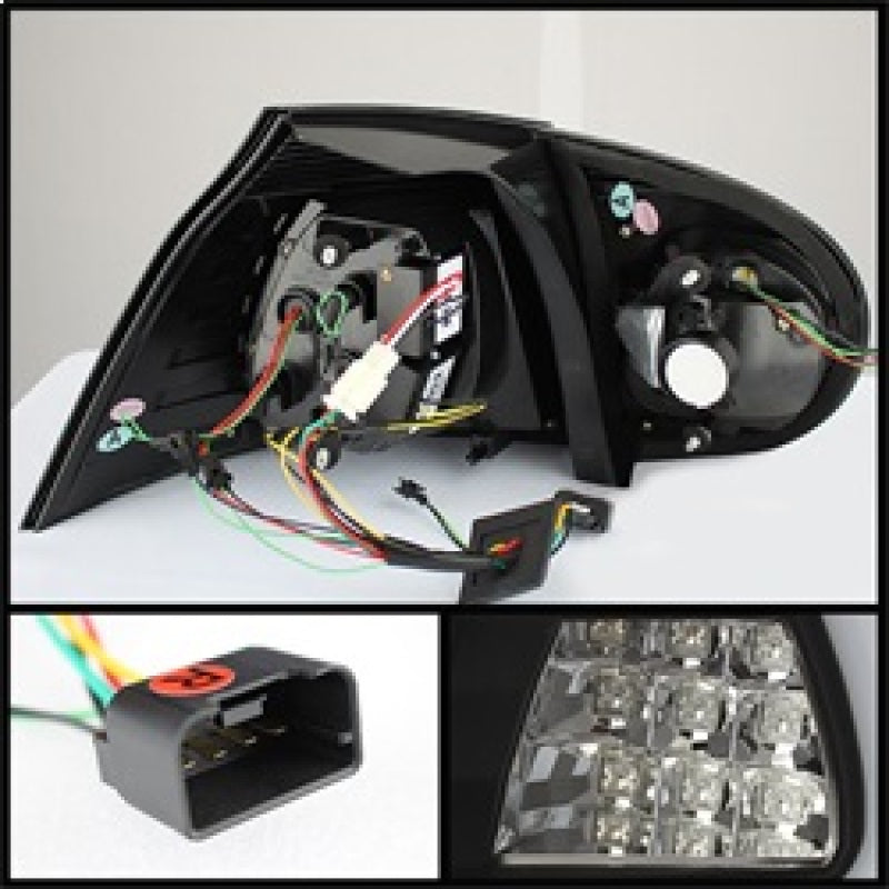 Spyder Volkswagen Golf V 06-09 LED TURN SIGNAL LED Tail Lights Black ALT-YD-VG03-LED-BK 5073792 5073792 Photo - Primary